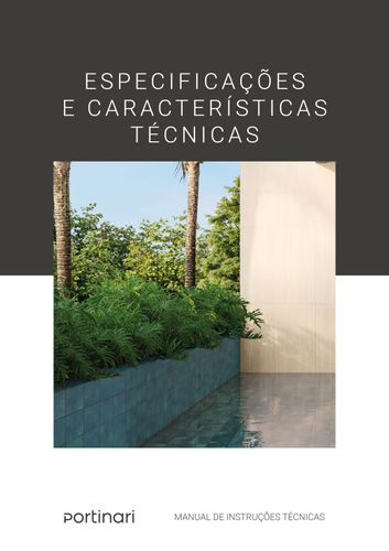 Manual de Especificações e características técnicas